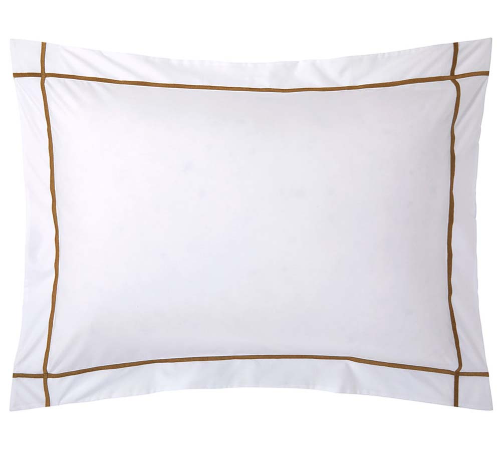 Athena Bronze Oxford Pillowcase